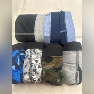 Hanes Boys XL Tagless Boxer Briefs Solid Colors  7 Count